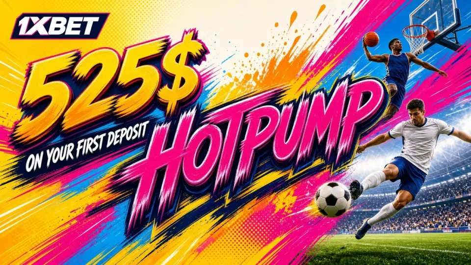 The 1XBET promo code HOTPUMP adds $520 to your first deposit and unlocks exclusive offers
